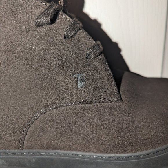 Tod\'s Gimmino Desert Boots Black